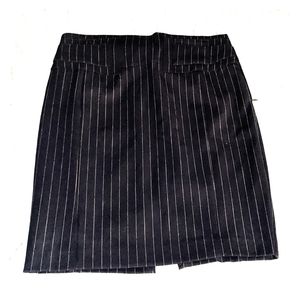 Express pin striped pencil skirt
